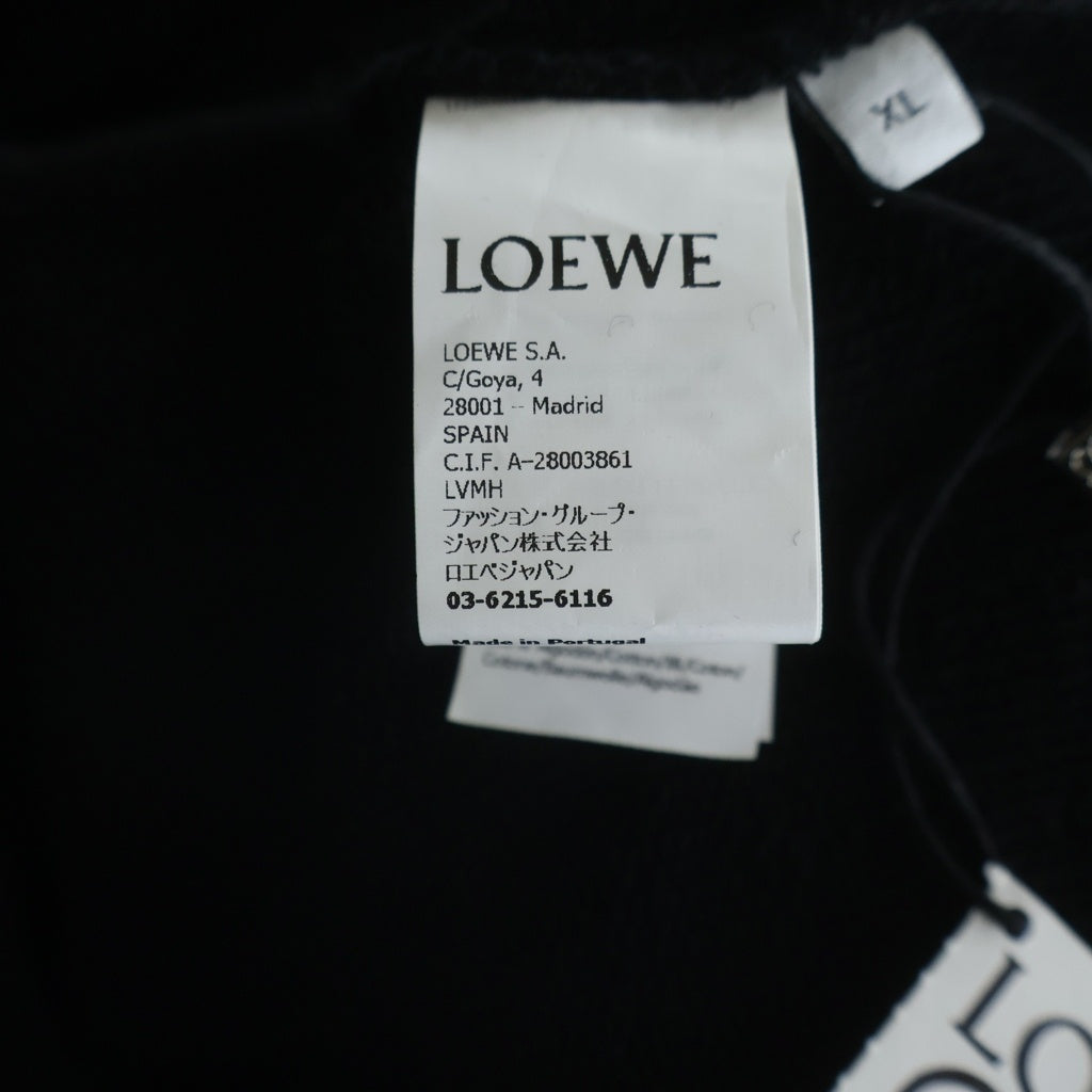 LOEWE(ロエベ) 22AW ANAGLAM LOGO SWEATSHIRT アナグラムロゴ プルオーバースウェットトレーナー ブラック