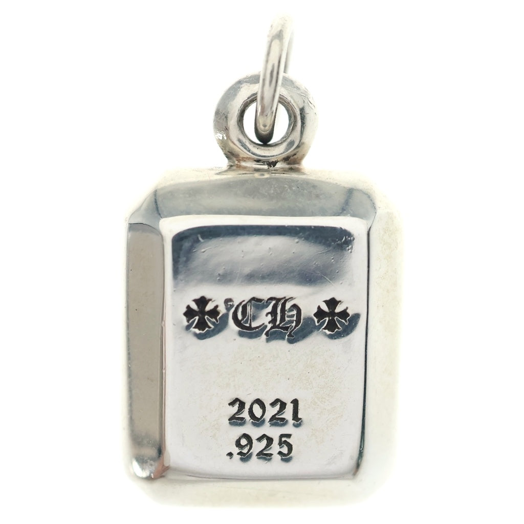 CHROME HEARTS(クロムハーツ) EMRLD CUT 3CRS エメラルドカット 3クロス ペンダントトップ シルバー レディース