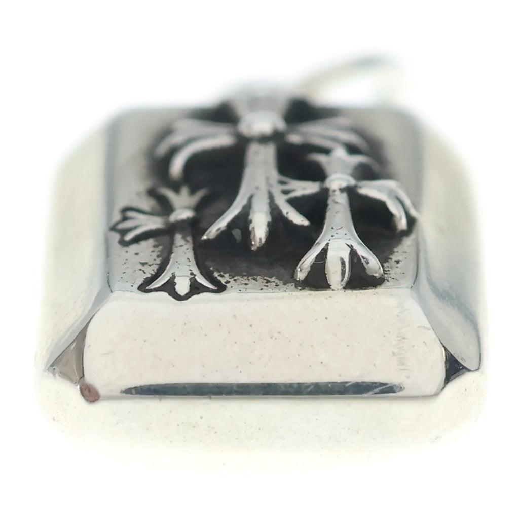 CHROME HEARTS(クロムハーツ) EMRLD CUT 3CRS エメラルドカット 3クロス ペンダントトップ シルバー レディース