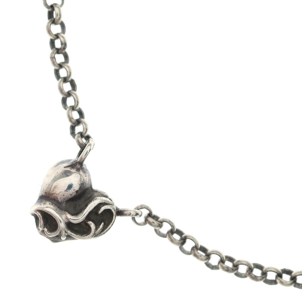 CHROME HEARTS(クロムハーツ) HEART NECKCHAIN R16 ハートロールチェーンネックレス 16inch シルバー ‐