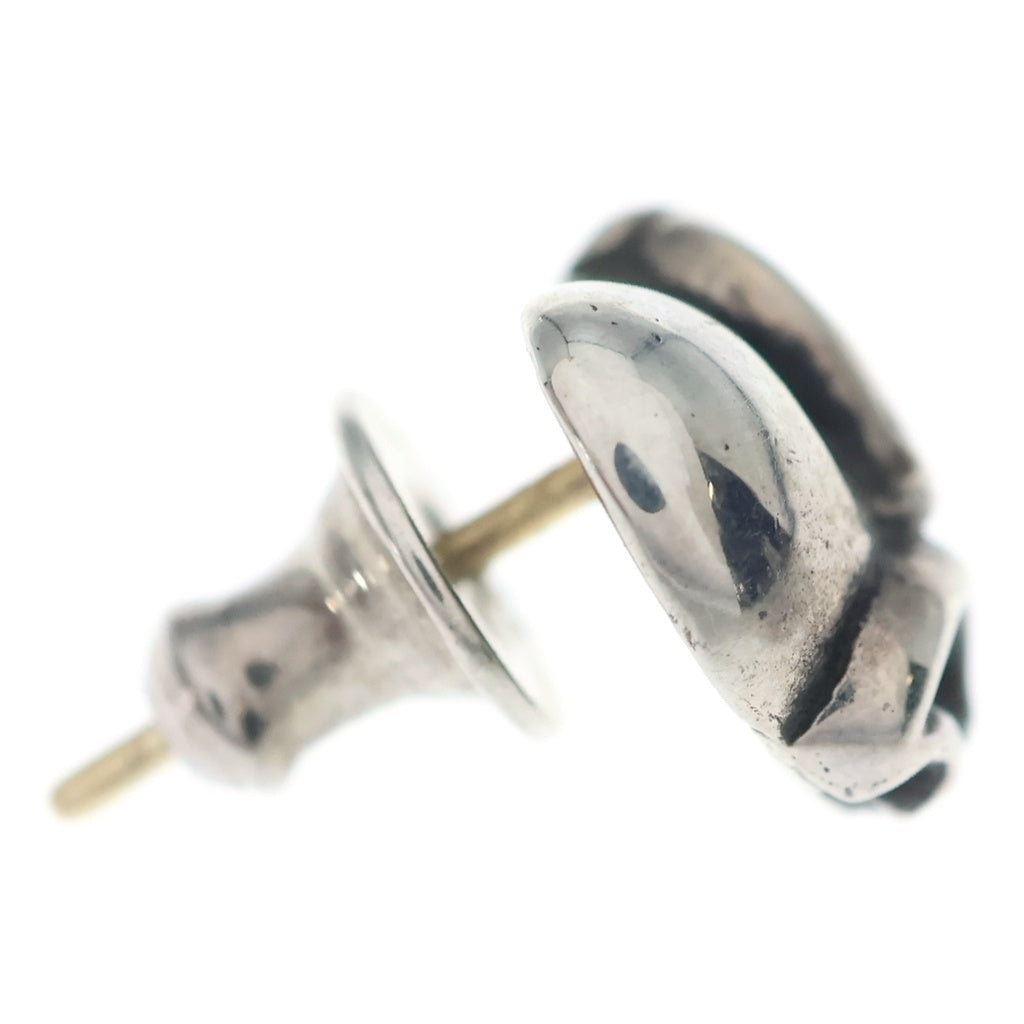 CHROME HEARTS(クロムハーツ) STUD HEART ハート スタッドピアス シルバー BCA112 レディース