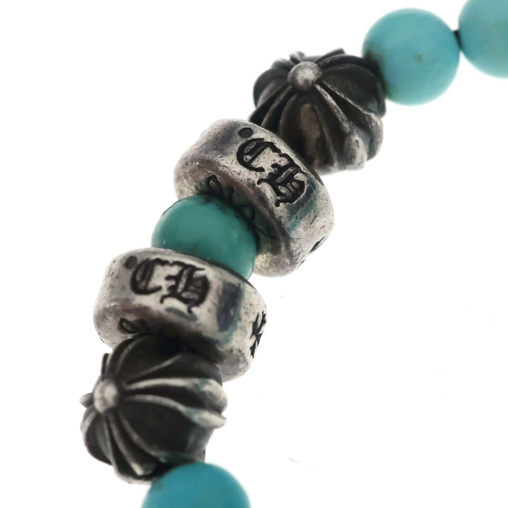 CHROME HEARTS(クロムハーツ) BEAD RING ビーズリング ブルー/シルバー