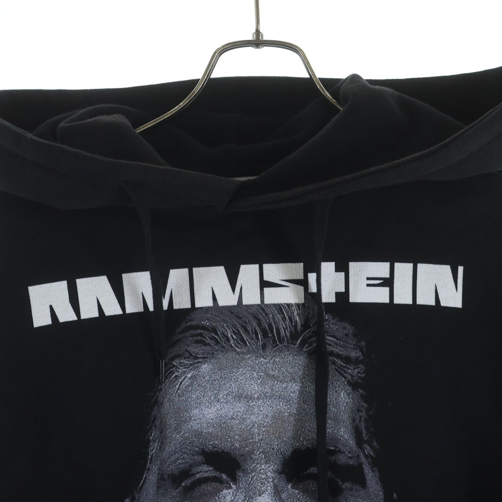 VETEMENTS(ヴェトモン) 18AW Rammstein hoodie ラムシュタイン プルオーバーパーカー フーディー ブラック