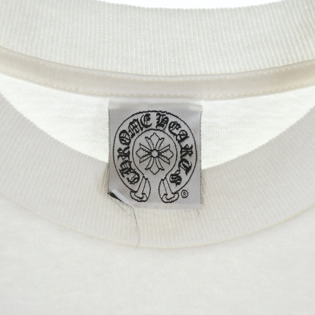 CHROME HEARTS(クロムハーツ) OLD CH T-SHIRT ROLLING STONES リップタン 半袖Tシャツカットソー ホワイト
