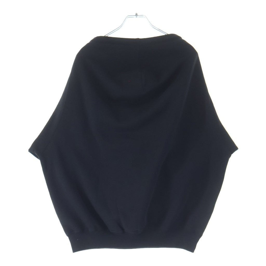 BALENCIAGA(バレンシアガ) フロントロゴ 肩掛けスウェット トレーナー ブラック 657858 TKV93