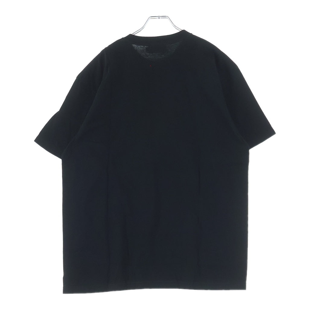 BUDSPOOL(バッズプール) BADSAIKUSH グラフィックプリント半袖Tシャツ カットソー ブラック