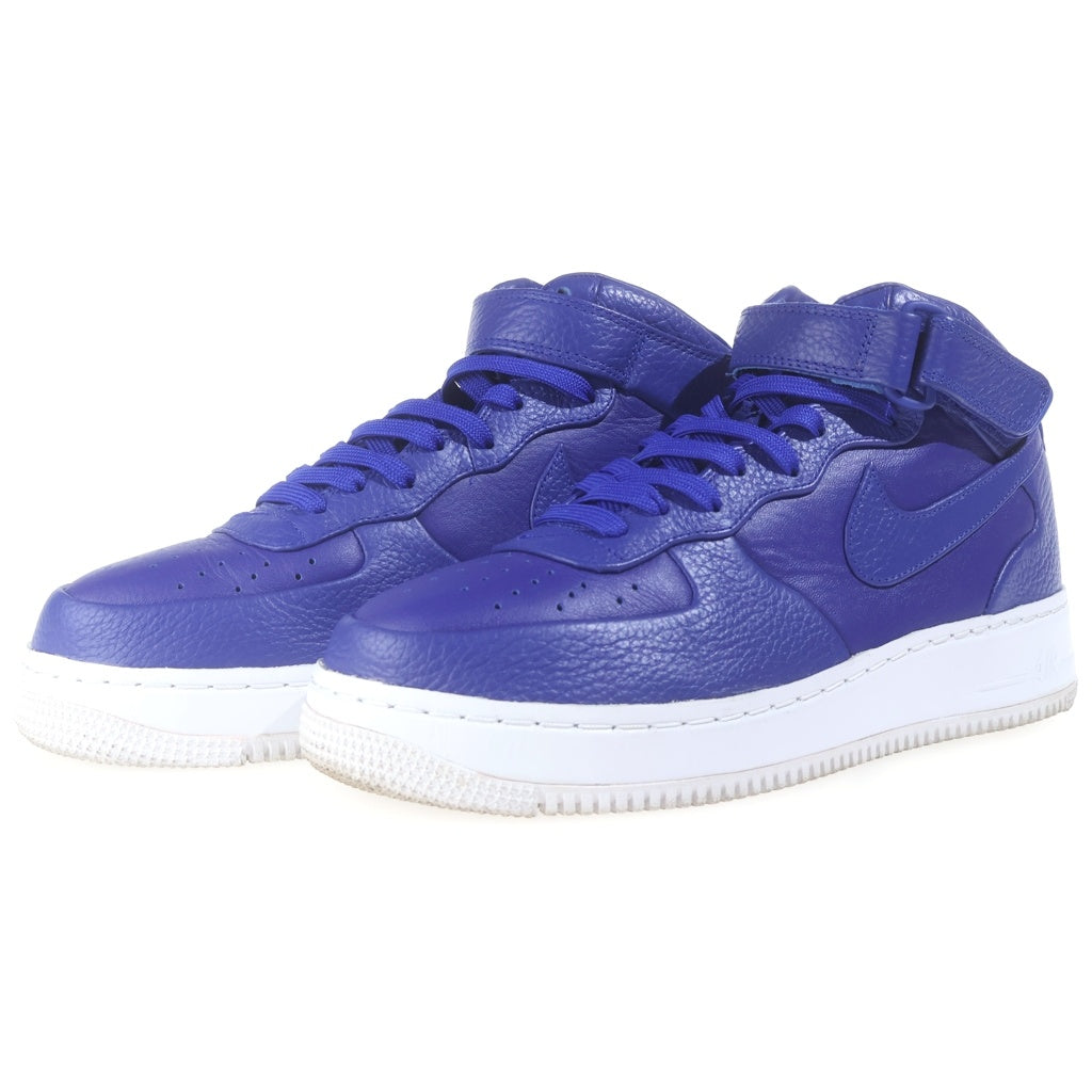 NIKE(ナイキ) LAB AIR FORCE 1 MID ラボエアフォースミッド ハイカットスニーカー シューズ ネイビー US9/27cm 819677-402