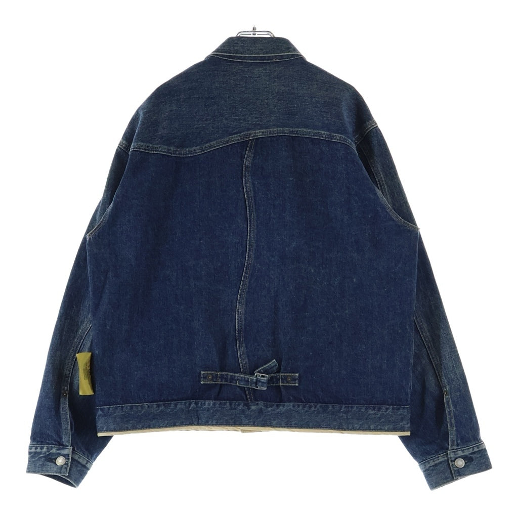 UNDERCOVER(アンダーカバー) 26SS but beautiful 加工デニムジャケット インディゴ UC1F4204-1
