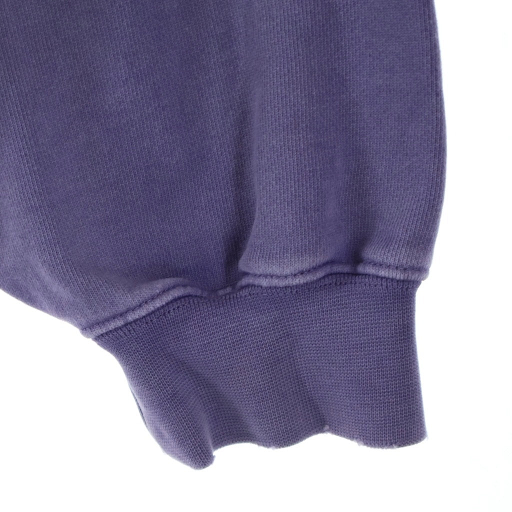 VETEMENTS(ヴェトモン) Purple sweatshirt with a vintage effect ヴィンテージ加工 クルーネックスウェット トレーナー パープル UE63CN160L