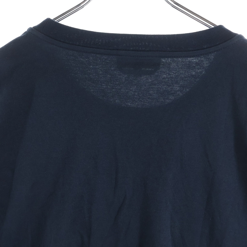 HERMES(エルメス) 黄金の拍車プリント クルーネック半袖カットソーTシャツ ネイビー H657790HZ
