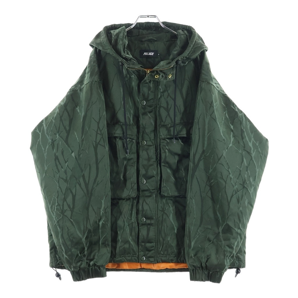 Palace Skateboards(パレススケートボーズ) 24AW ×PORTER TANKER FIELD JACKET タンカー フィールドジャケット フード付きナイロンジャケット オリーブ