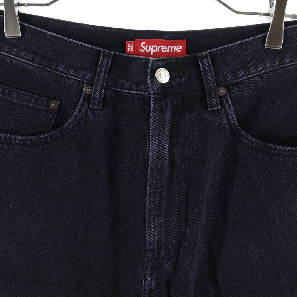 SUPREME(シュプリーム) 26SS Baggy Selvedge Denim Short バギー セルビッジデニム ショートパンツ ブラック