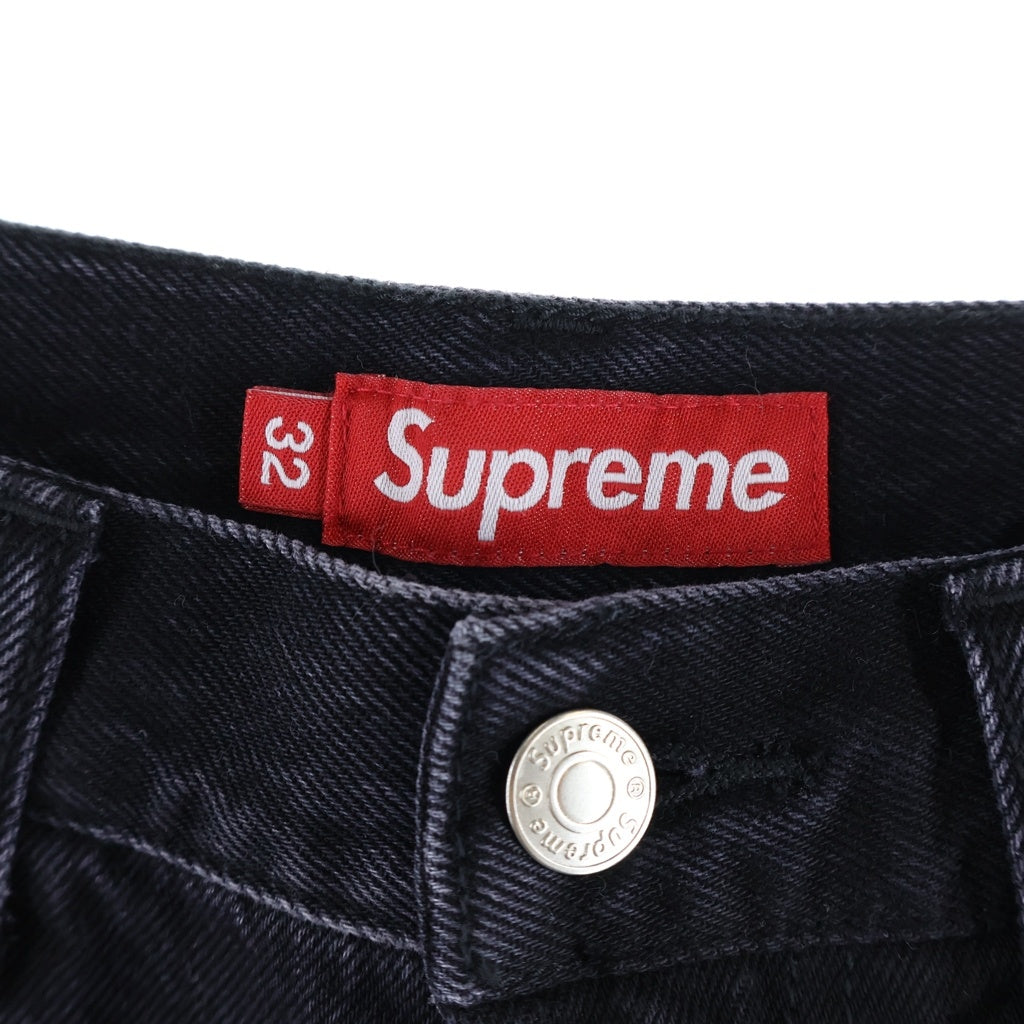 SUPREME(シュプリーム) 26SS Baggy Selvedge Denim Short バギー セルビッジデニム ショートパンツ ブラック