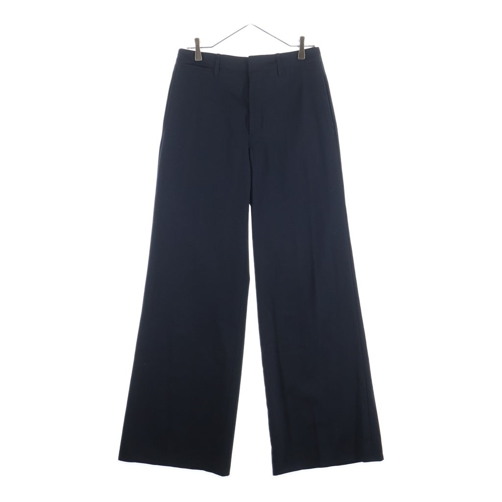 LEMAIRE(ルメール) TRENCH WIDE SLACKS PANTS トレンチ ワイド スラックスパンツ ブラック