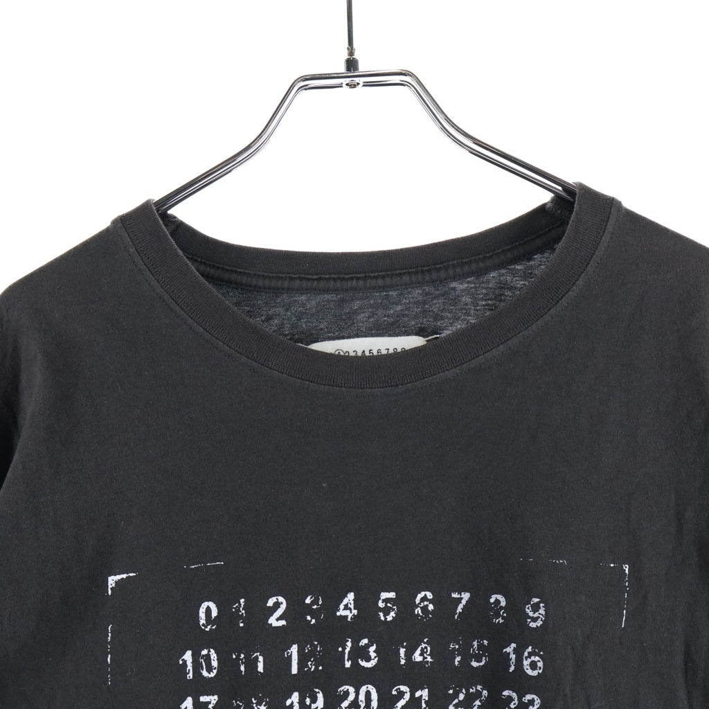 Maison Margiela(メゾンマルジェラ) スタンプロゴプリント クルーネック半袖カットソーTシャツ S51GC0534 S24575