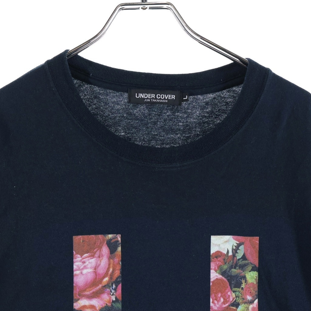 UNDERCOVER(アンダーカバー) THE PARKING GINZA S/S TEE フロントプリント クルーネック半袖カットソーTシャツ ネイビー