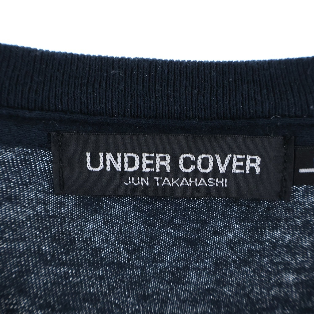 UNDERCOVER(アンダーカバー) THE PARKING GINZA S/S TEE フロントプリント クルーネック半袖カットソーTシャツ ネイビー