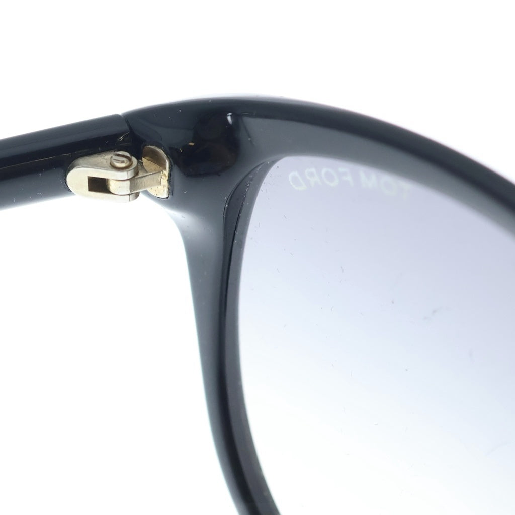 TOM FORD(トムフォード) KARMEN ソフトスクエア ブラックフレーム メガネ サングラス アイウェア ブラック TF329
