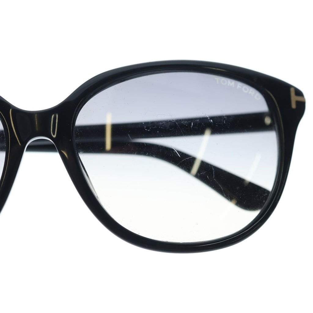 TOM FORD(トムフォード) KARMEN ソフトスクエア ブラックフレーム メガネ サングラス アイウェア ブラック TF329
