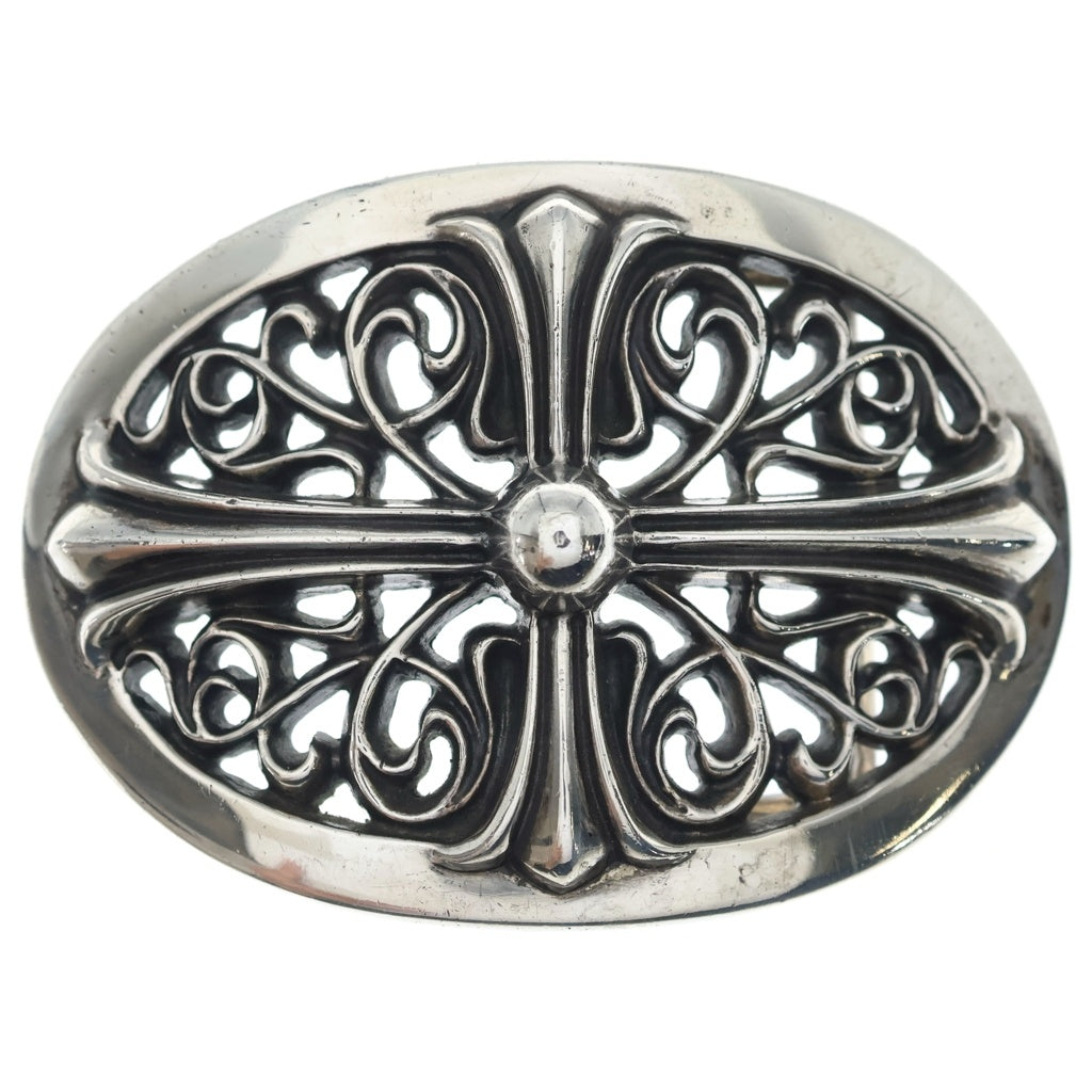 CHROME HEARTS(クロムハーツ) OVAL CROSS STRAP1.5クラシックオーバルクロスバックル シルバー BCA359