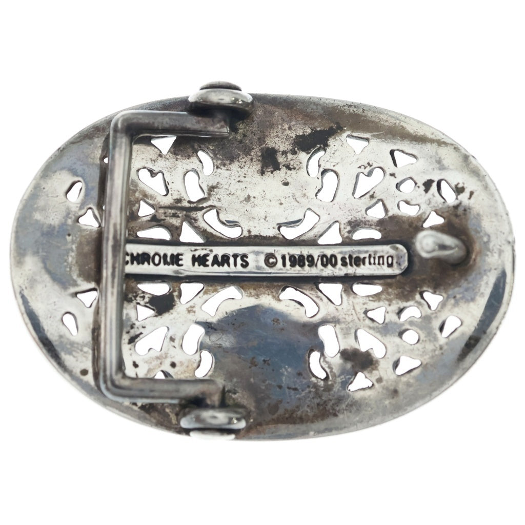 CHROME HEARTS(クロムハーツ) OVAL CROSS STRAP1.5クラシックオーバルクロスバックル シルバー BCA359
