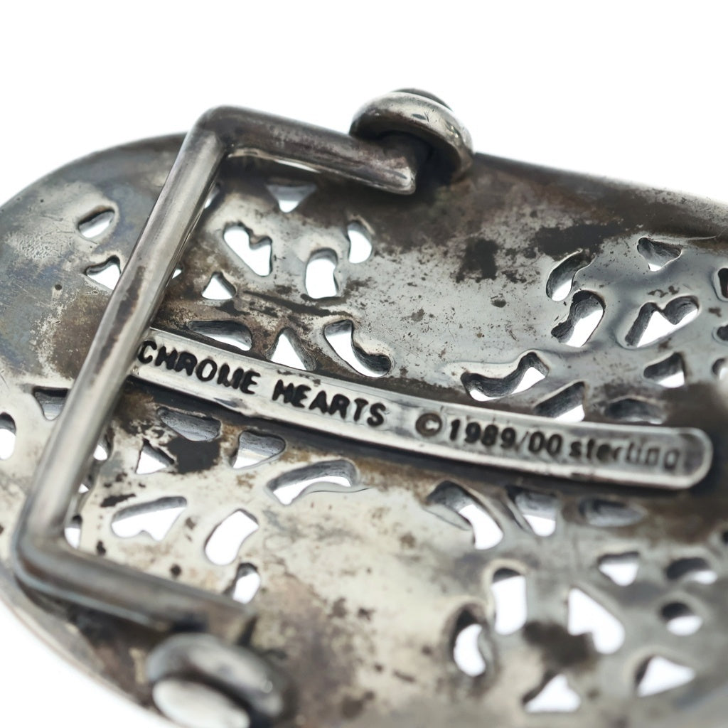CHROME HEARTS(クロムハーツ) OVAL CROSS STRAP1.5クラシックオーバルクロスバックル シルバー BCA359