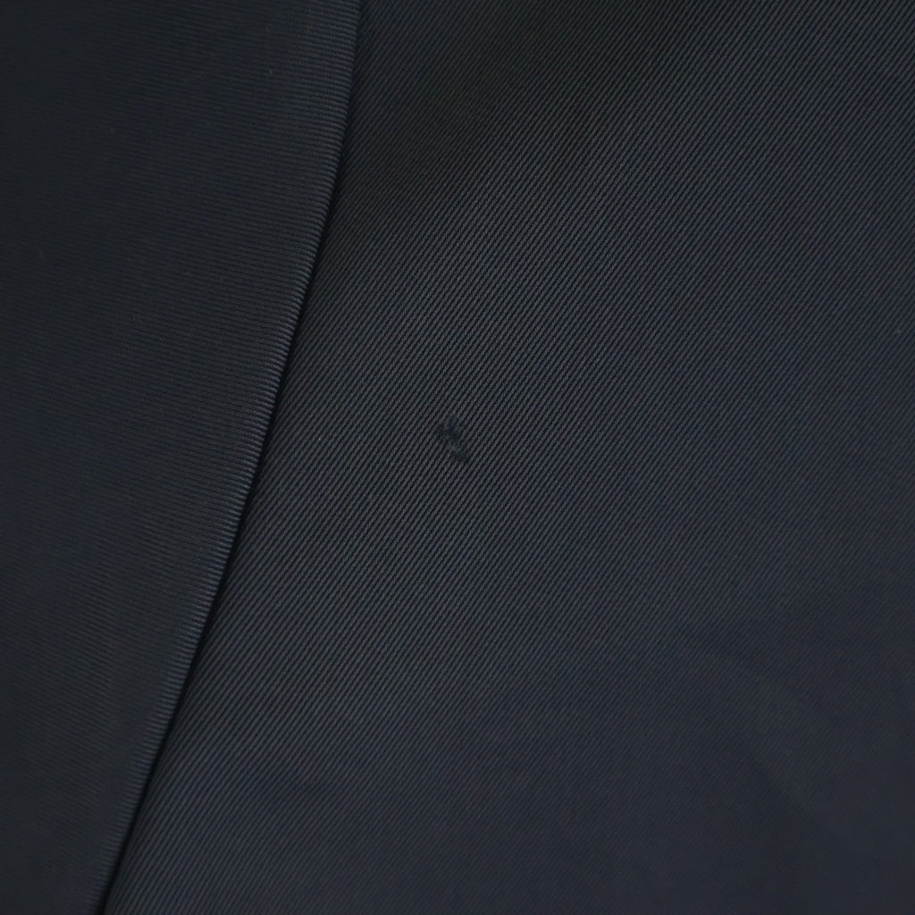 CULLNI(クルニ) 25SS DRY STRETCH TWILL DRAWSTRING OPEN COLLAR SHIRT ドライストレッチ ドローストリング オープンカラーシャツ ブラック 25-SS-030