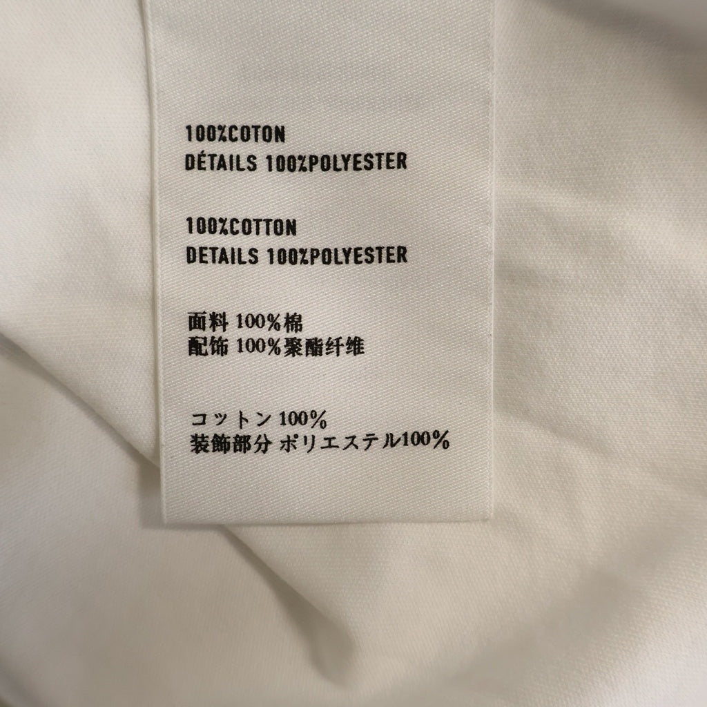 Berluti(ベルルッティ) 1985 フロントプリント クルーネック半袖カットソーTシャツ ホワイト R18JRS50JAEK