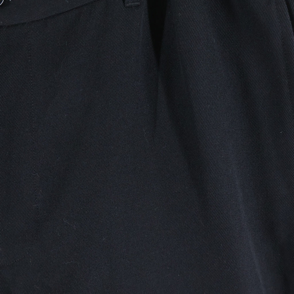 COMME des GARCONS HOMME DEUX(コムデギャルソン オムドゥ) ウールスラックスパンツ ストレートパンツ ブラック