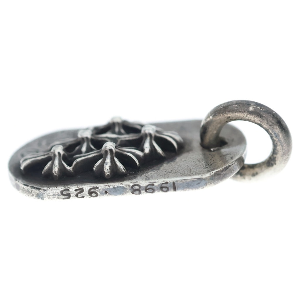 CHROME HEARTS(クロムハーツ) RAISED DOGTAG レイズドドッグタグ チャーム シルバー
