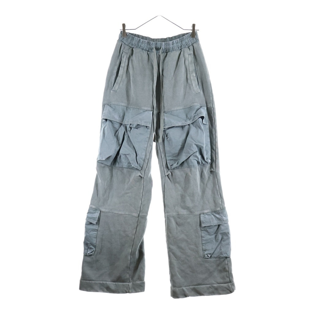 entire studios(エンタイア スタジオ) UTILITY CARGO SWEAT PANTS ユーティリティ カーゴスウェットパンツ グレー ES2341
