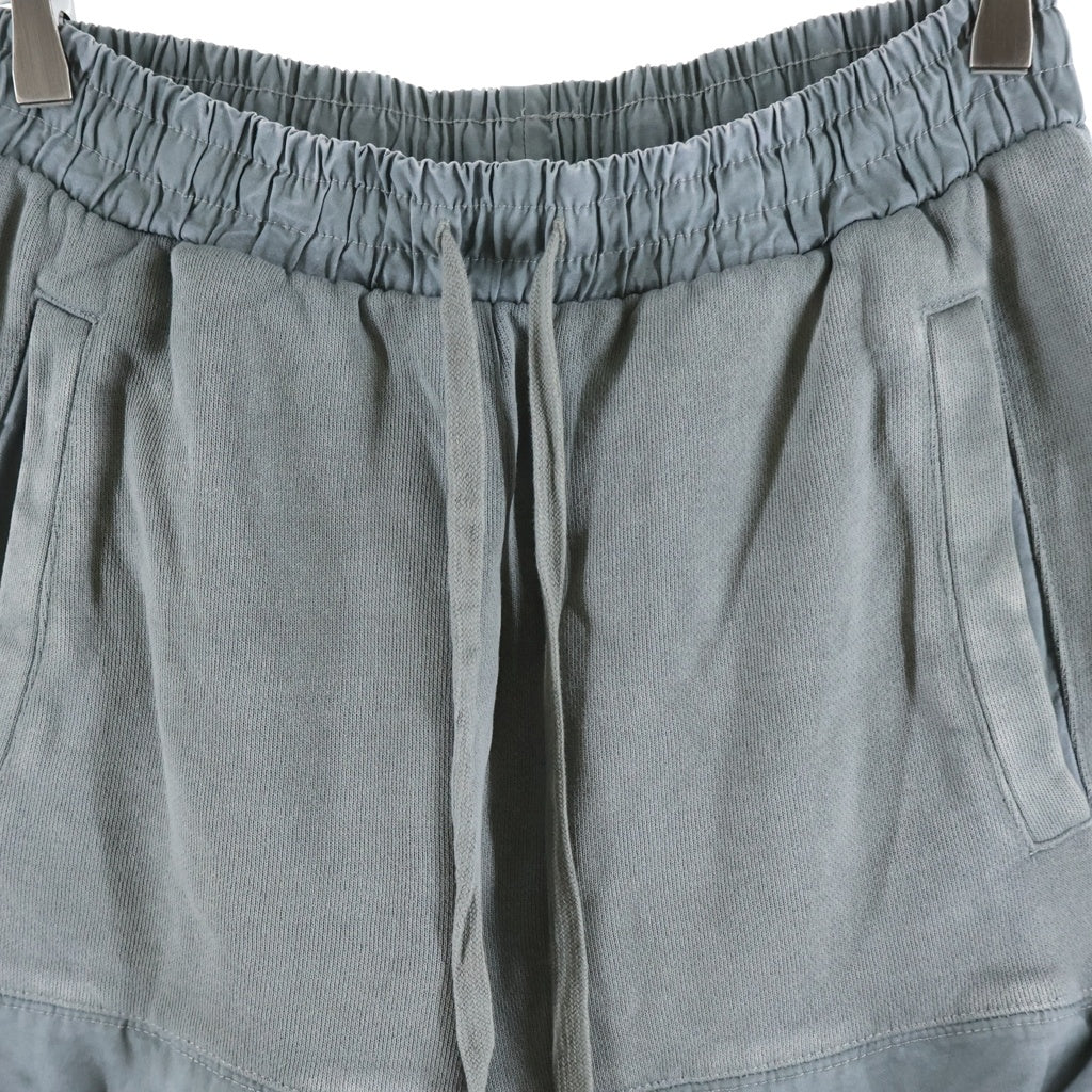 entire studios(エンタイア スタジオ) UTILITY CARGO SWEAT PANTS ユーティリティ カーゴスウェットパンツ グレー ES2341