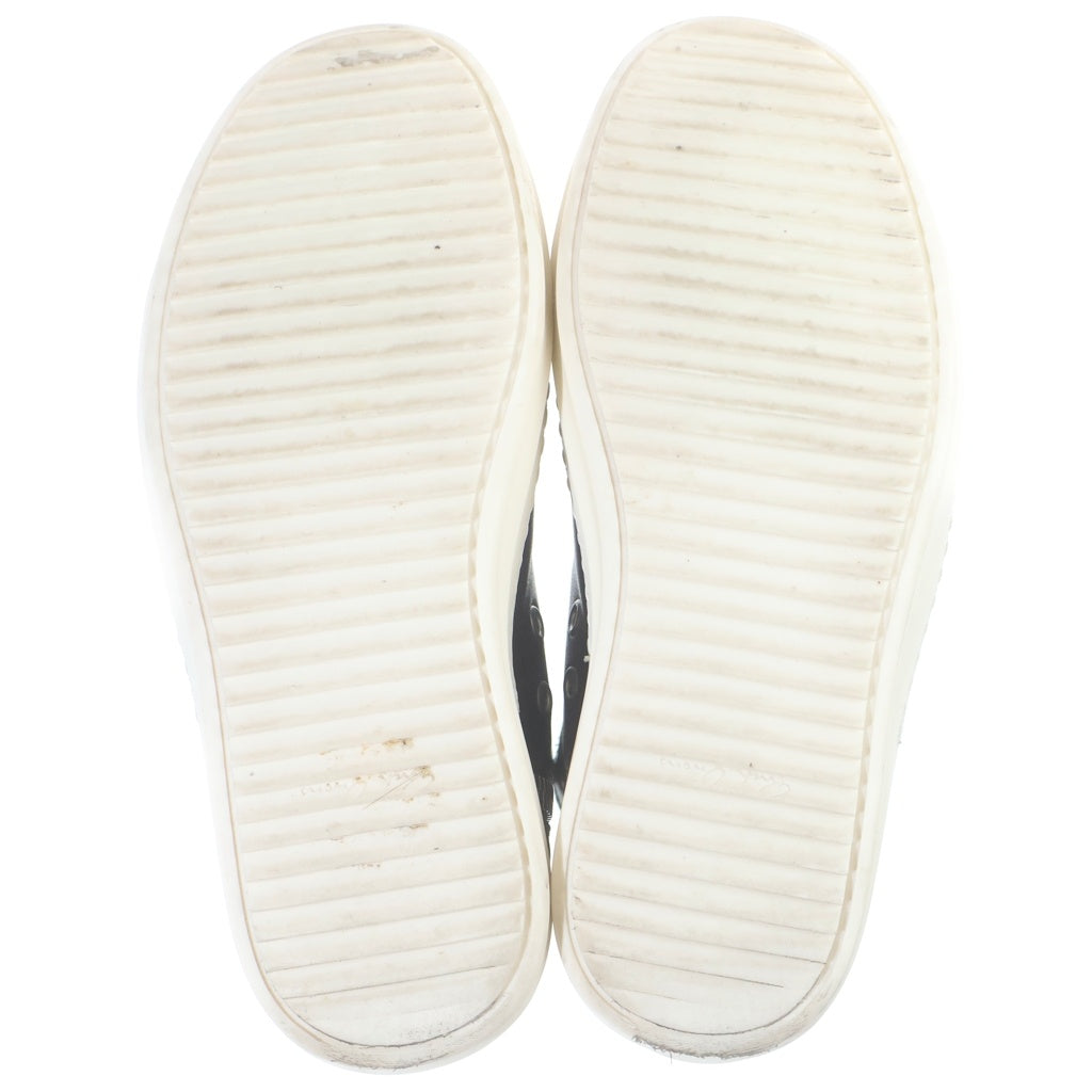 Rick Owens(リックオウエンス) 26SS SNEAKERS レースアップ カウレザースニーカーズ ブラック レディース RP01F6890-LCO