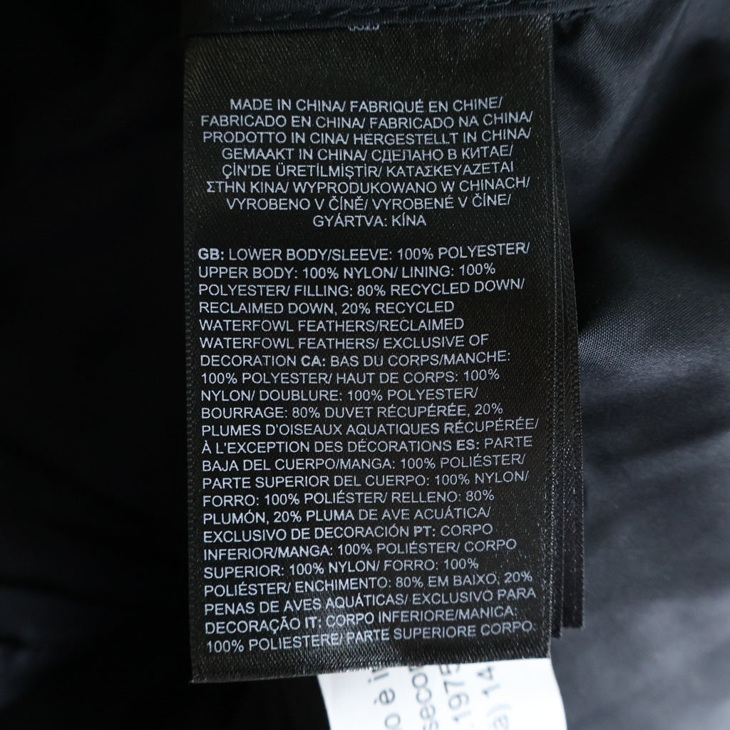 THE NORTH FACE(ザノースフェイス) NUPTSE PARKA ヌプシ ミドル丈 ベンチコート ブラック NF0A832J