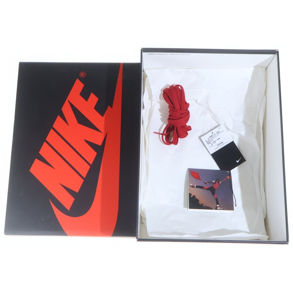 NIKE(ナイキ) AIR JORDAN HIGH 85 BRED 2025 エアジョーダン 1 ブレッド ハイカットスニーカー US12/30cm レッド/ブラック HV6674-067