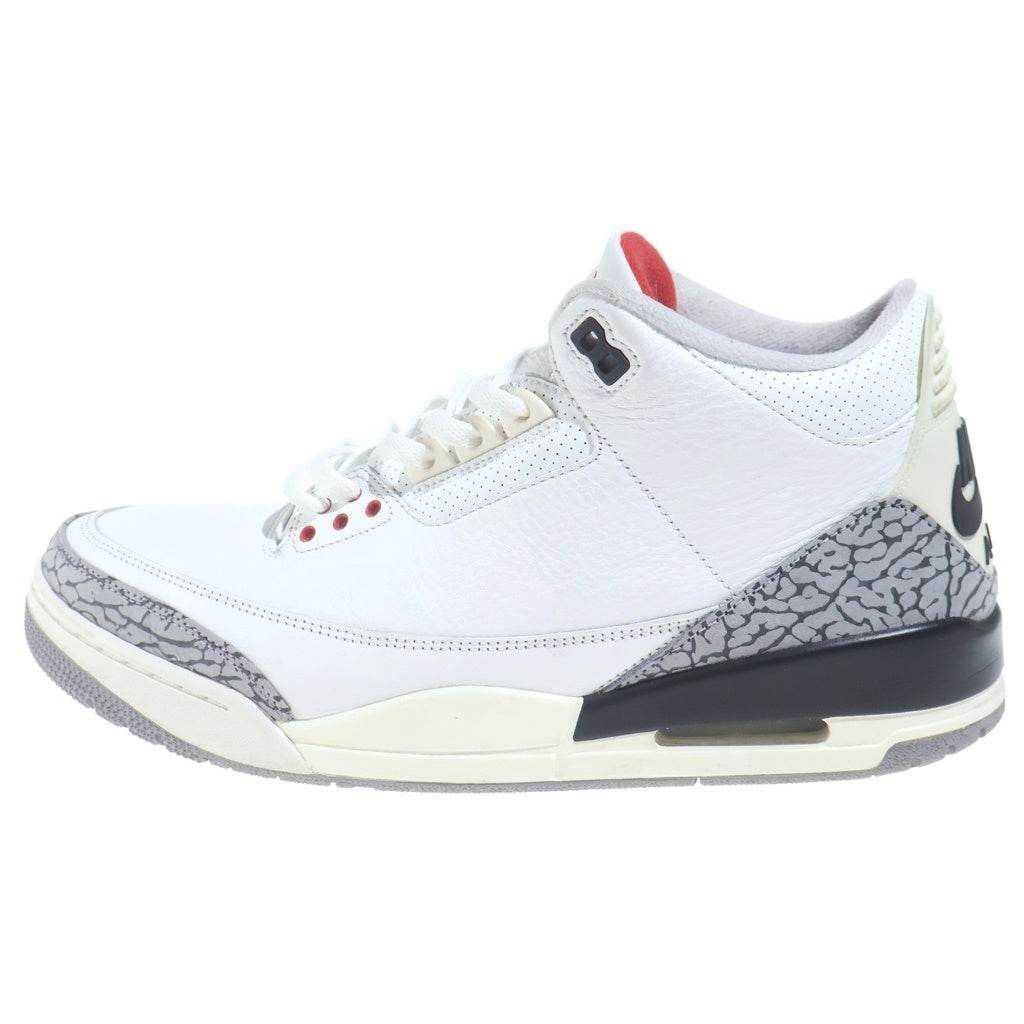 NIKE(ナイキ) AIR JORDAN3 RETRO WHITE CEMENT REIMAGINED エアジョーダン3 レトロ ホワイト セメント リイマジンド ハイカットスニーカー US12/30cm DN3707-100