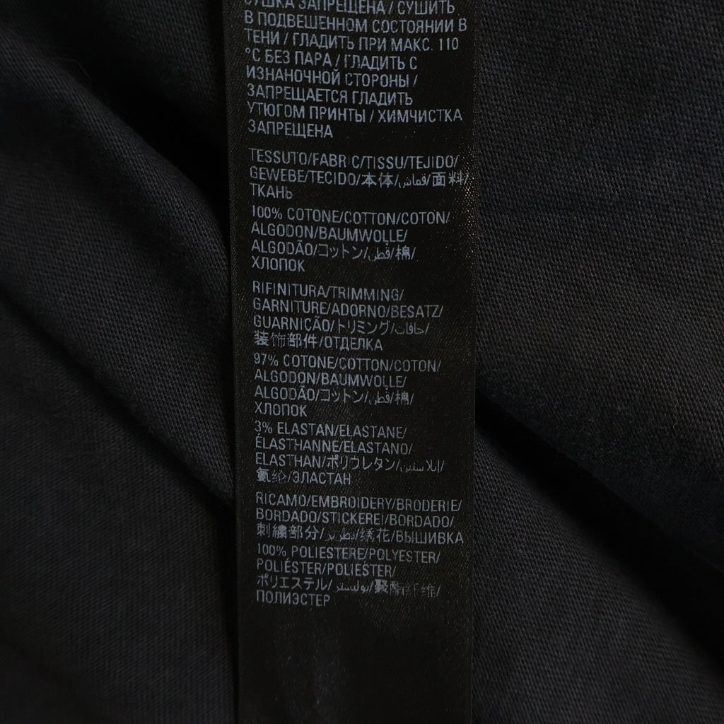 BALENCIAGA(バレンシアガ) 22SS OVERSIZED REPAIRED T-SHIRT 半袖Tシャツ カットソー ブラック 704056