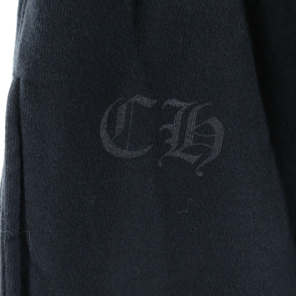 CHROME HEARTS(クロムハーツ) MLTCOL CEM CRS SWEAT PANTS マルチセメタリークロスプリントスウェットロングパンツ ブラック