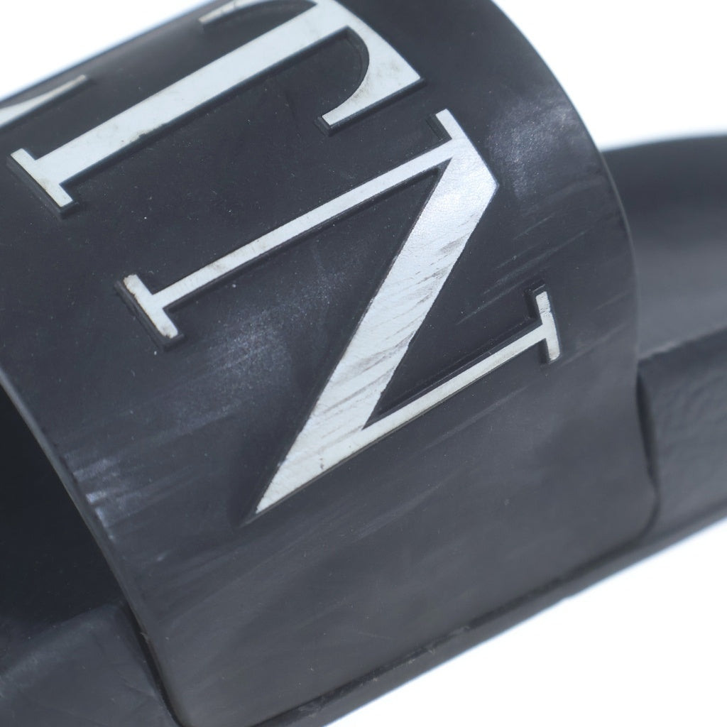 VALENTINO(ヴァレンティノ) VNTLロゴ Rubber Slide Sandals ラバースライド サンダル ブラック