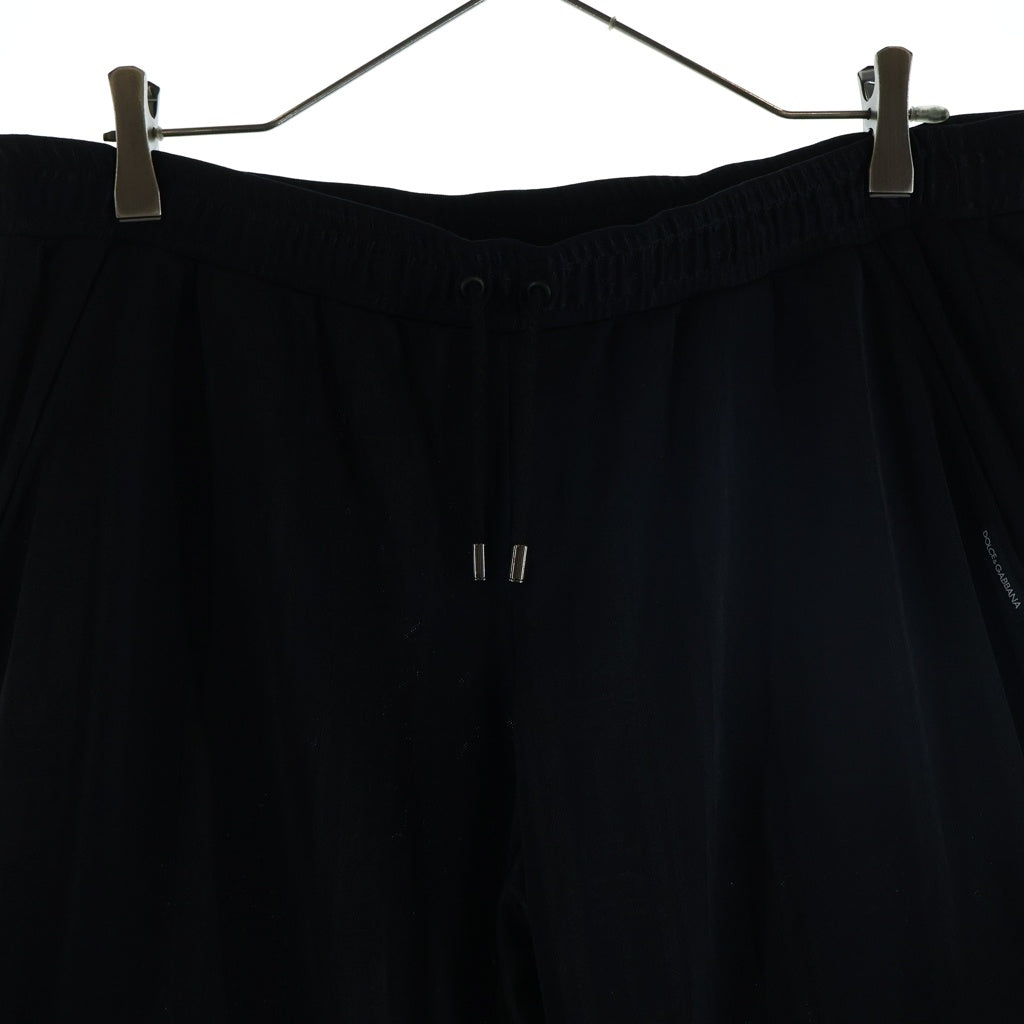 DOLCE & GABBANA(ドルチェアンドガッバーナ) ストライプ柄 トラックパンツ ブラック QG9221