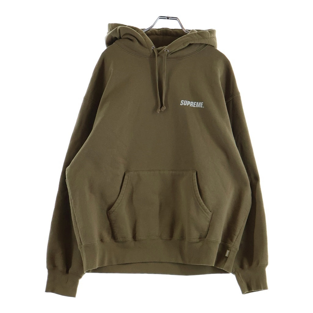 SUPREME(シュプリーム) 23AW Crown Hooded Sweatshirt プルオーバーパーカー ブラウン ‐