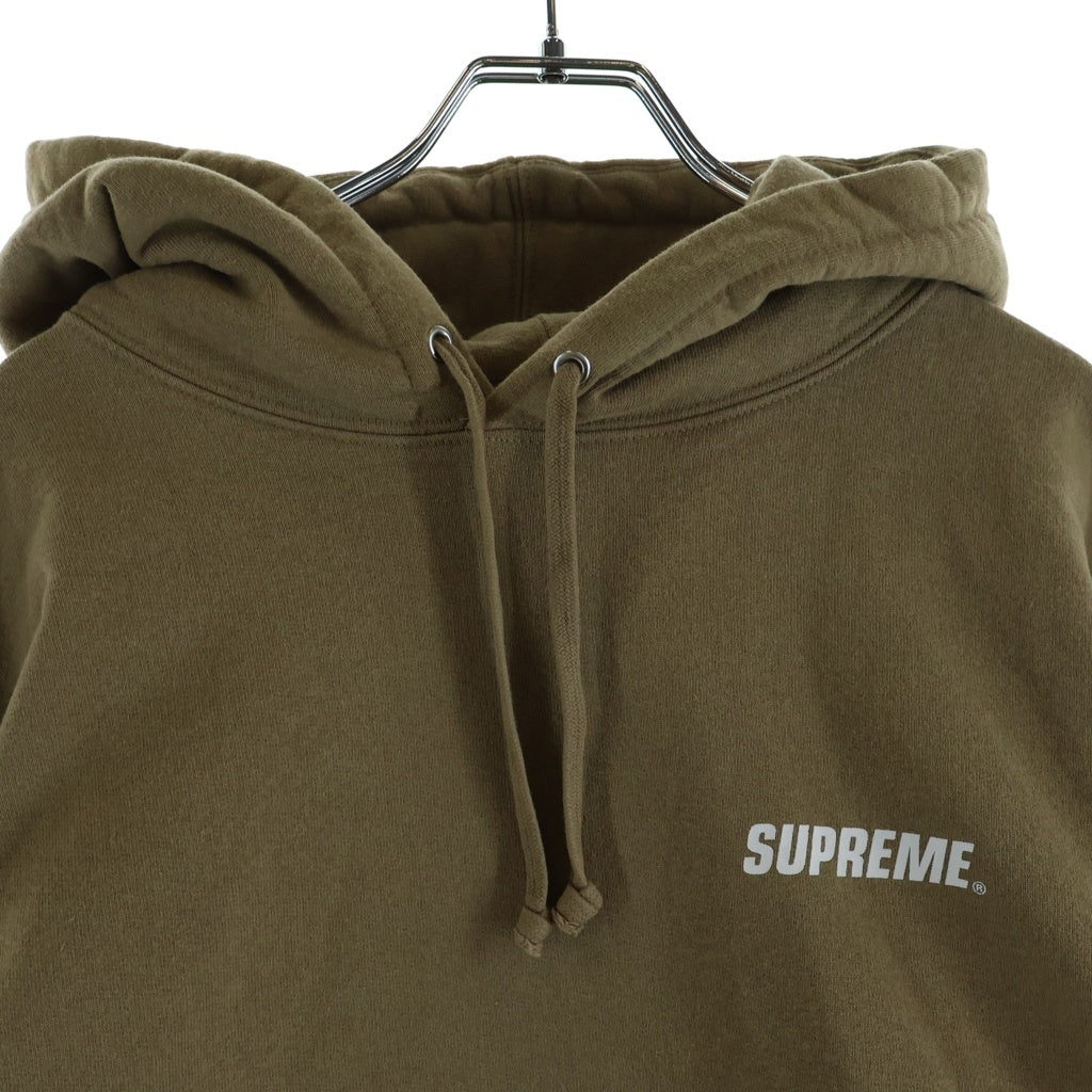 SUPREME(シュプリーム) 23AW Crown Hooded Sweatshirt プルオーバーパーカー ブラウン ‐