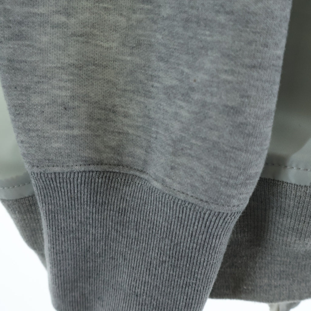 Sacai(サカイ) Sponge Sweat x Nylon Twill Hoodie フーディー パーカー グレー SCM-325