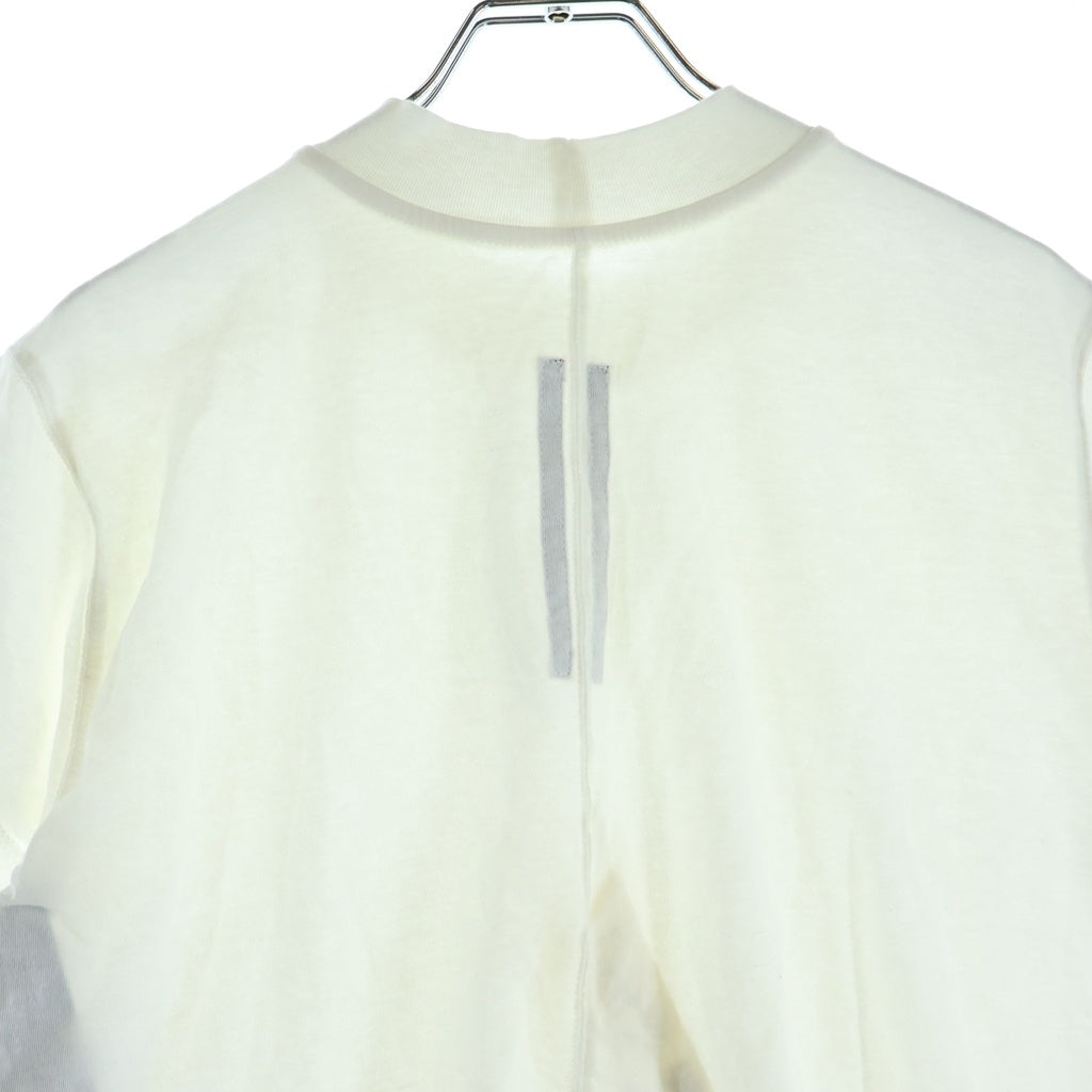 DRKSHDW(ダークシャドウ) 25SS Level Tシャツ クロップド カットソー ホワイト DS01E3207-RN レディース