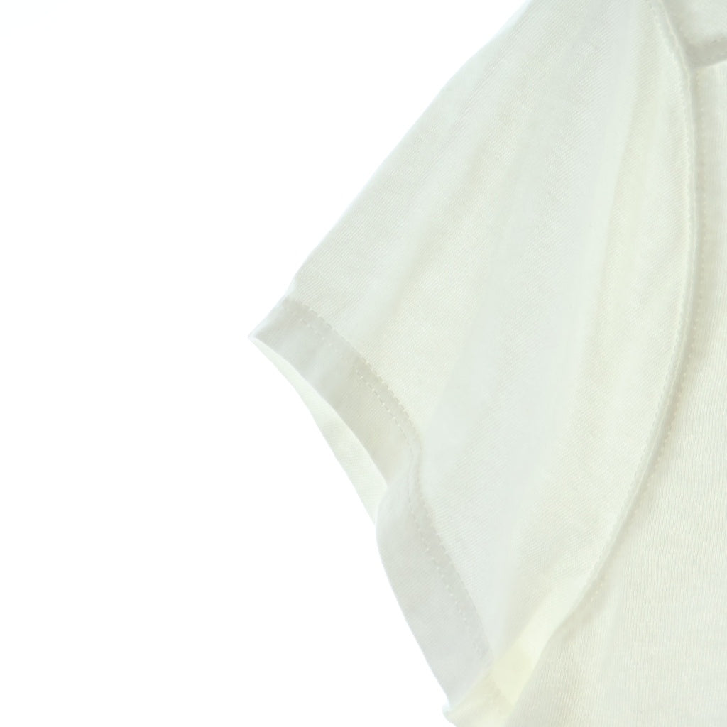 DRKSHDW(ダークシャドウ) 25SS Level Tシャツ クロップド カットソー ホワイト DS01E3207-RN レディース