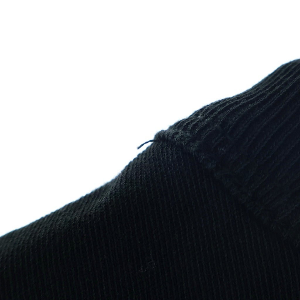 ALEXANDER WANG(アレキサンダーワン) クロップド丈 クルーネックTシャツ カットソー ブラック 1CC2221635 レディース