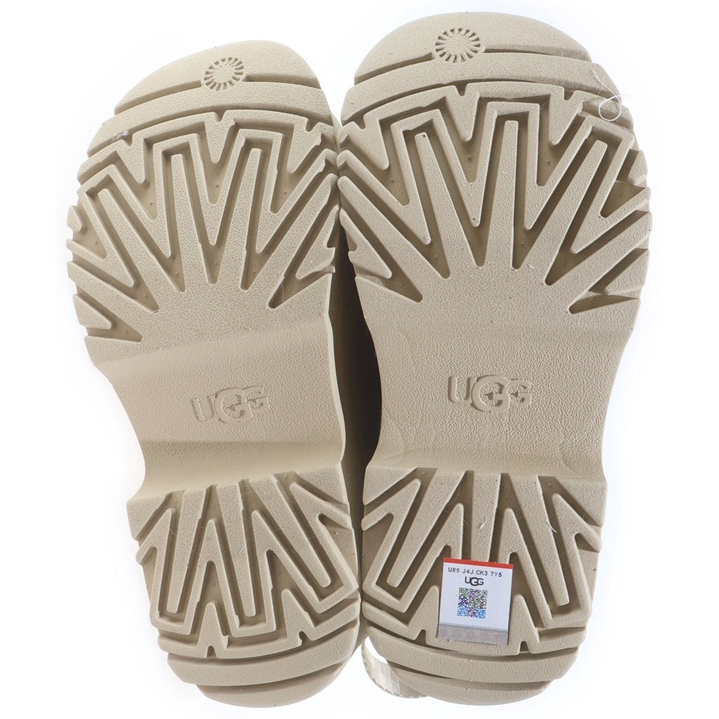 UGG(アグ) GOLDENRISE ゴールデンライズ 厚底サンダル ゴールド US7/24cm レディース