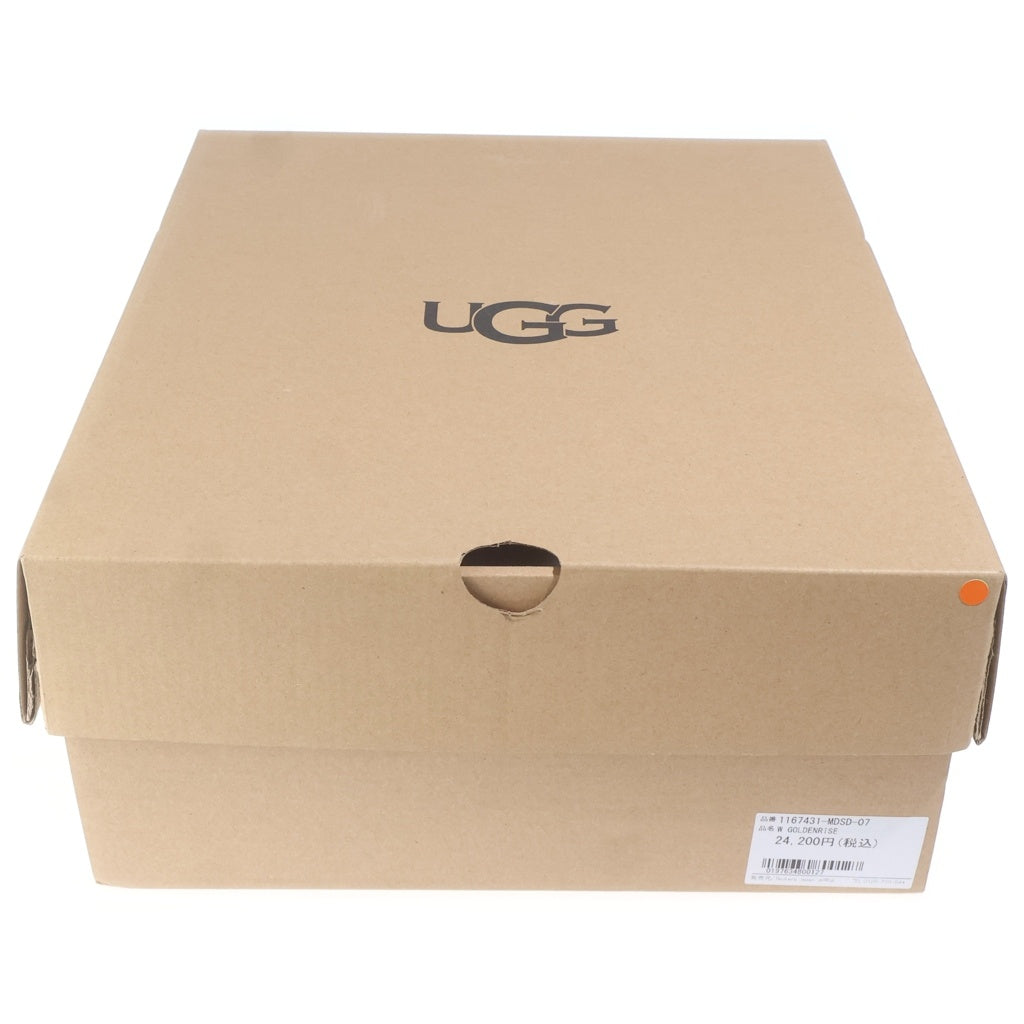 UGG(アグ) GOLDENRISE ゴールデンライズ 厚底サンダル ゴールド US7/24cm レディース
