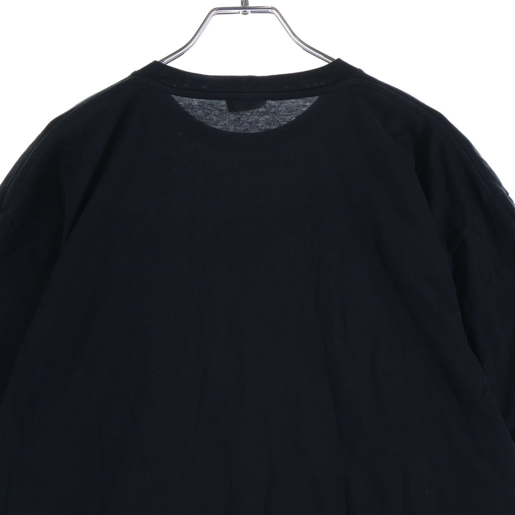 CELINE(セリーヌ) STUDS LOGO TEE スタッズロゴTシャツ クルーネック半袖Tシャツ カットソー ブラック 2X687501F