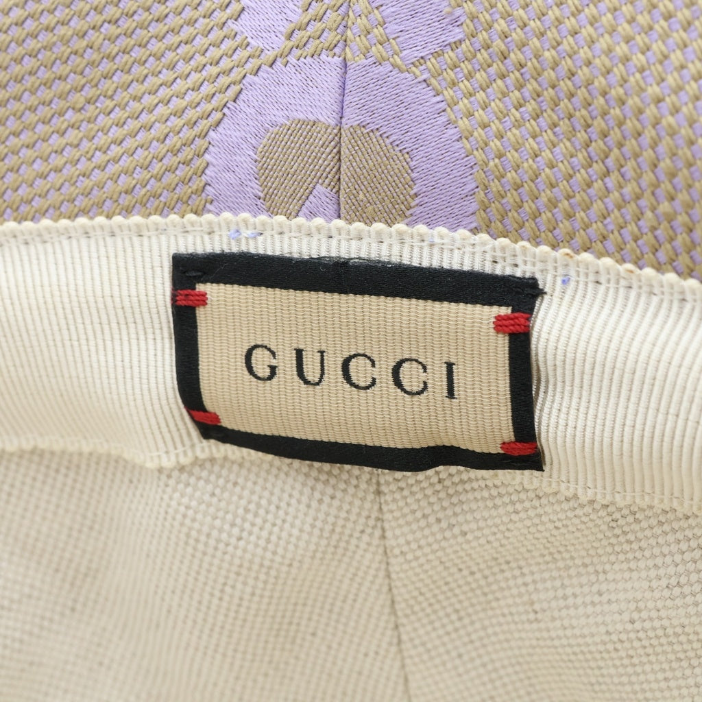 GUCCI(グッチ) 23SS ジャンボGG バケットハット 帽子 ベージュ 730336 3HAPT レディース